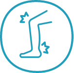 Polio, Kinderlähmung, Symptom Lähmung